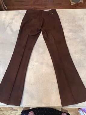 Frankie B. Chocolate Brown Bootcut Flare Pants
